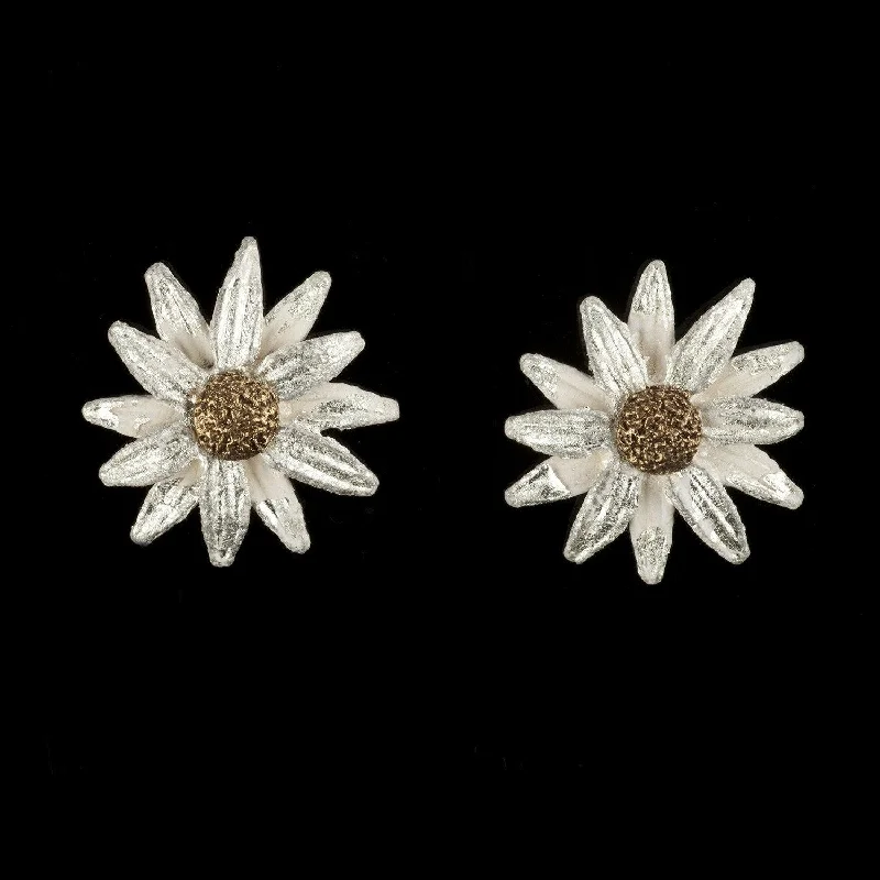 Ladies earrings glowing elegance -Daisy Earrings - Clip