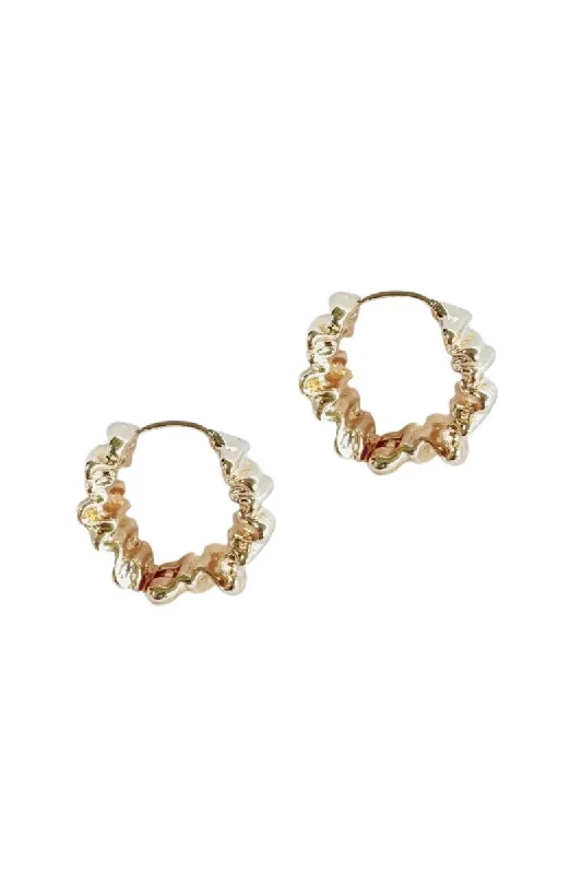 Ladies earrings for fearless vibes -Chelsea Earrings, Gold