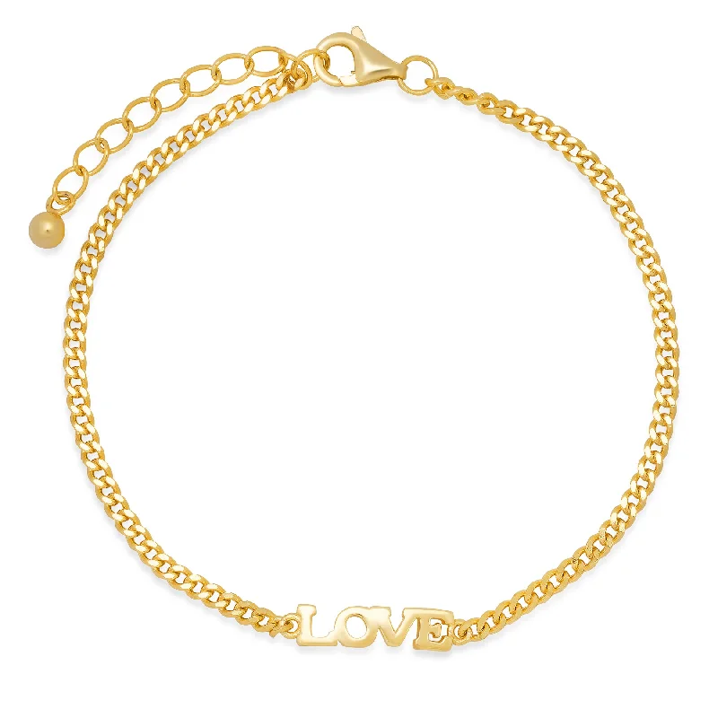 ladies-infinity-pearl-bracelets-LOVE BRACELET GOLD