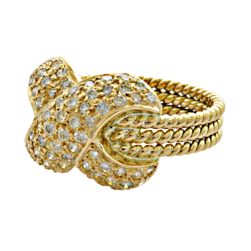 Ladies rings for getaway vibes -Ring-Diamond