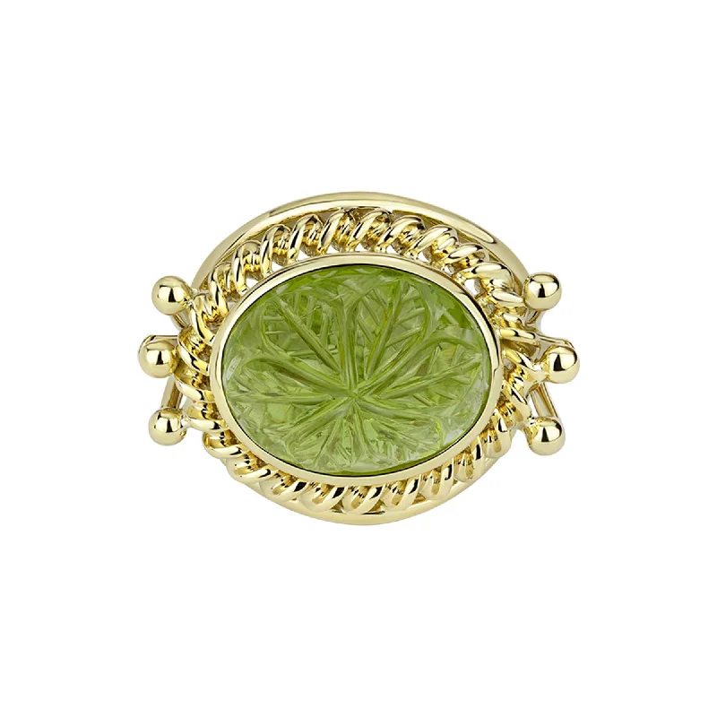 Ladies rings stylish charm -Ring - Peridot