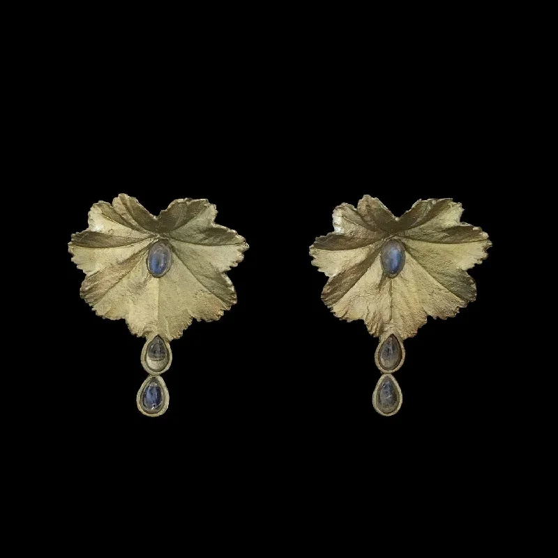 Ladies earrings for film vibes -Lady's Mantle Earring - Large