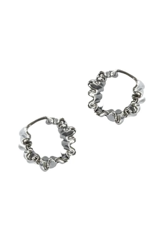 Ladies earrings for pathfinders -Chelsea Earrings, Silver