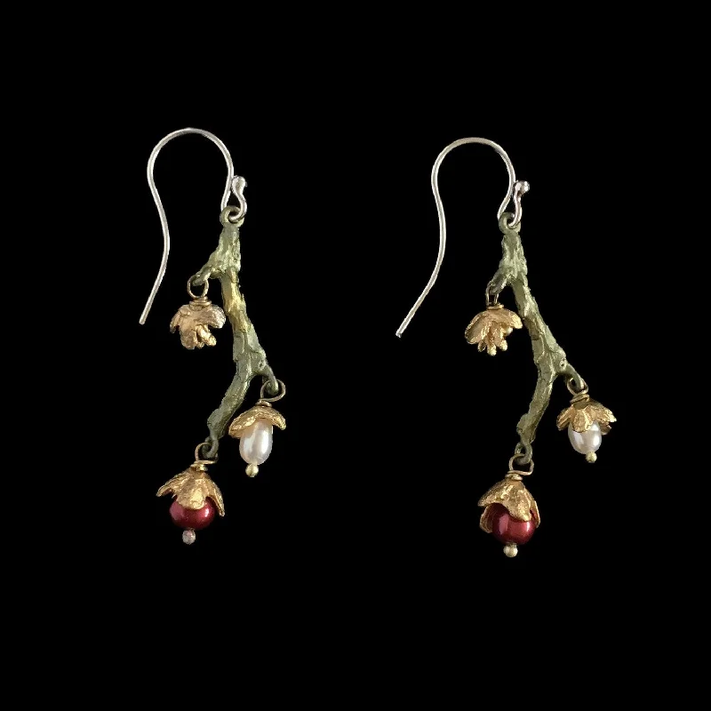 Ladies earrings for garden days -American Cypress Earring - Twig