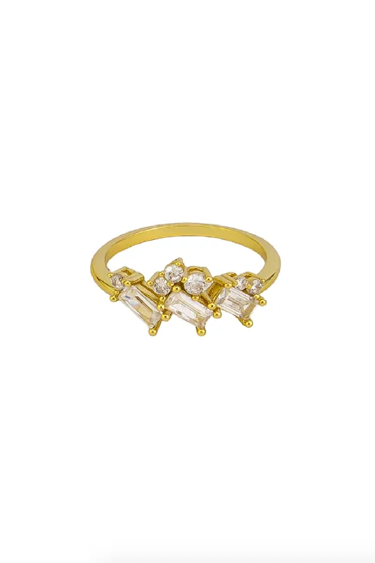 Ladies rings for garden vibes -Amal Ring