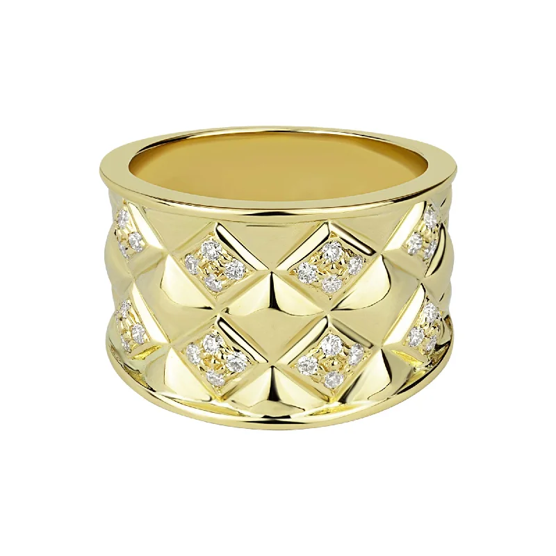 Ladies rings with growl designs -Repair - Ring - Diamond (2298A)