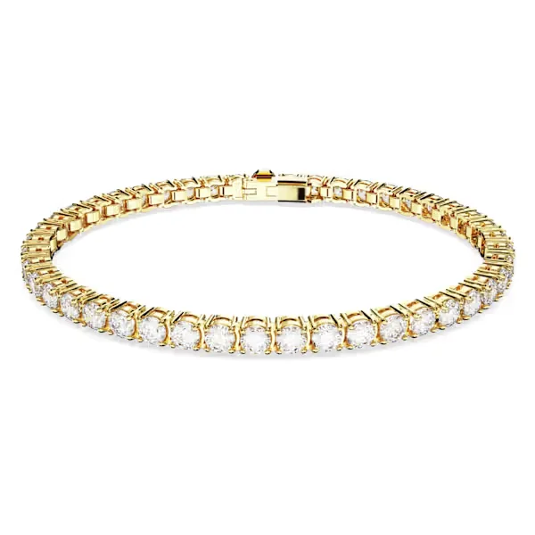 ladies-elegant-pearl-bracelets-Matrix Tennis Bracelet