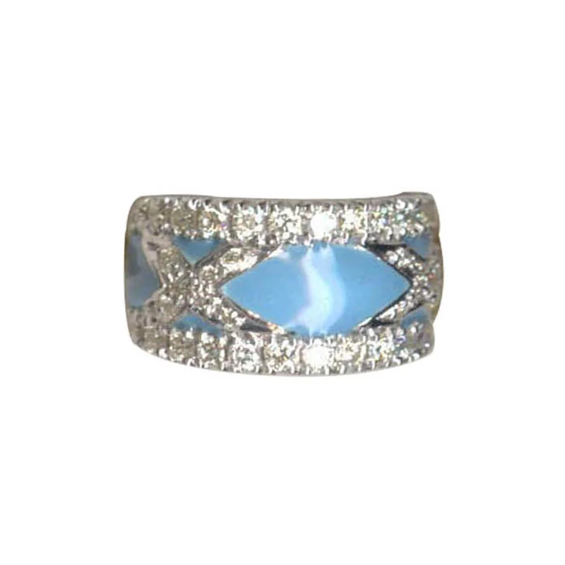 Ladies rings for ring layers -Ring- Diamond (Enamel)  (141HS)