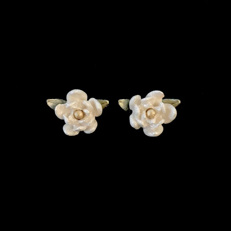 Ladies earrings for serene vibes -Magnolia Earrings - Post