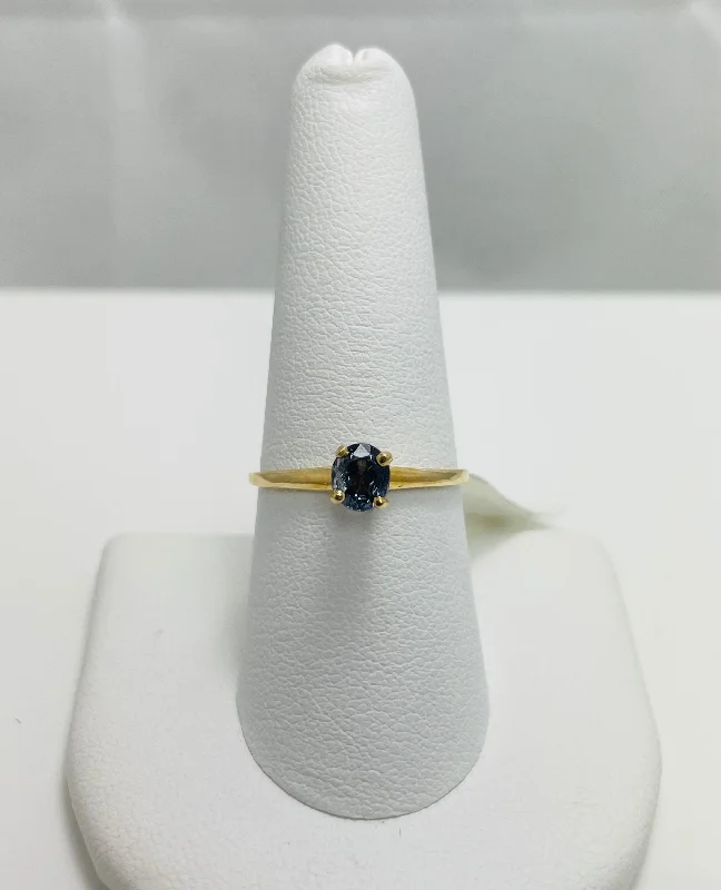 Ladies rings roamer’s style -New! .95ct Natural Burmese Spinel 14k Gold Ring