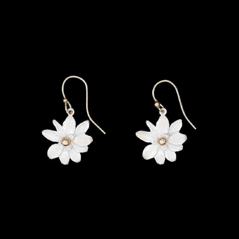 Ladies earrings expert shine -Magnolia Earrings -  Flower Wire