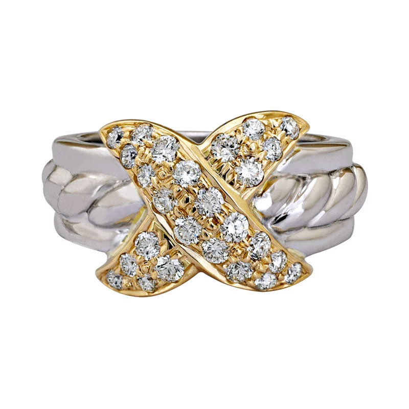 Ladies rings for gathering vibes -Ring-Diamond