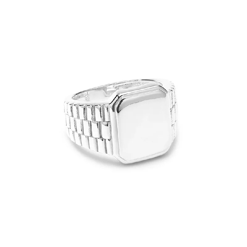 Ladies rings with swim designs -The Silver Valine Ring