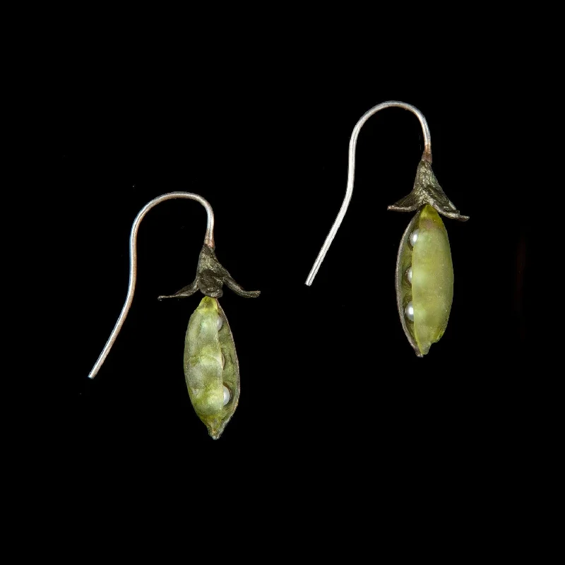 Ladies earrings for island vibes -Sweet Pea Earrings - Petite Drop