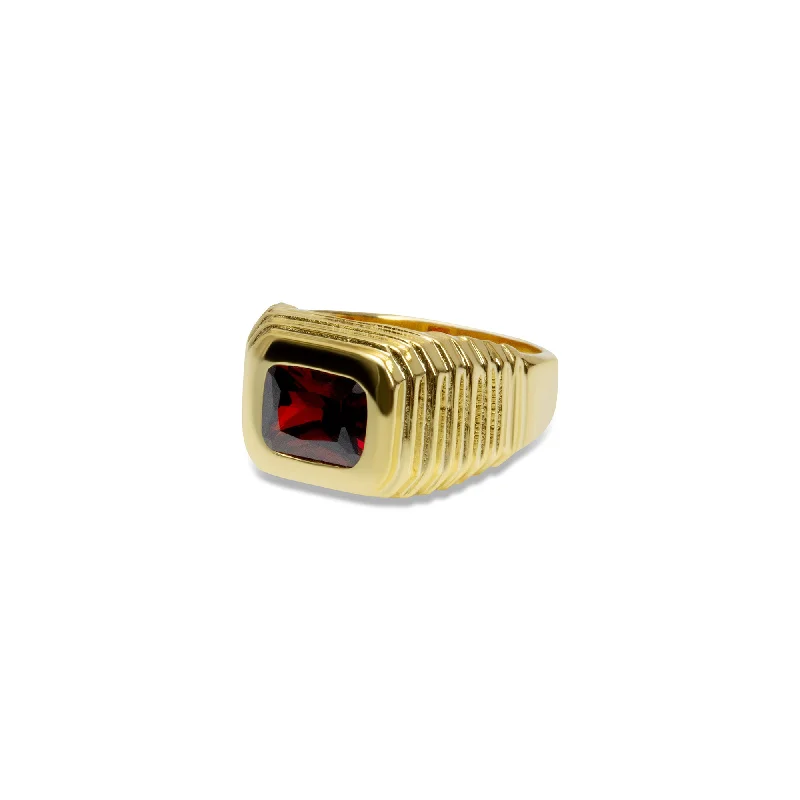 Ladies rings for reader vibes -THE RUBY RED HEIRLOOM RING