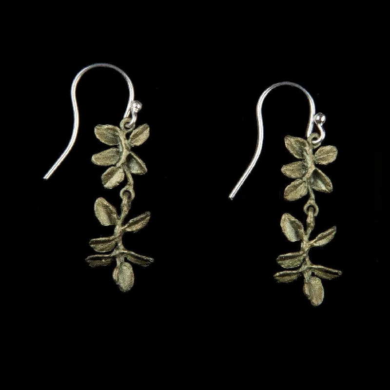 Ladies earrings nostalgic elegance -Petite Herb - Thyme Wire Earring