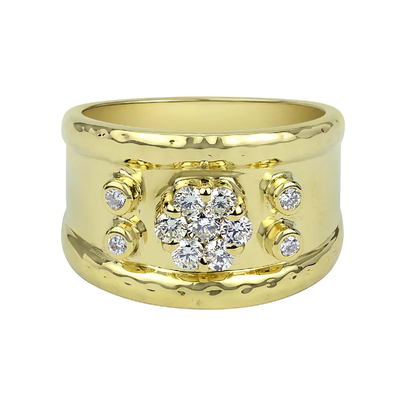 Ladies rings multi-band elegance -Ring - Diamond (2316A)