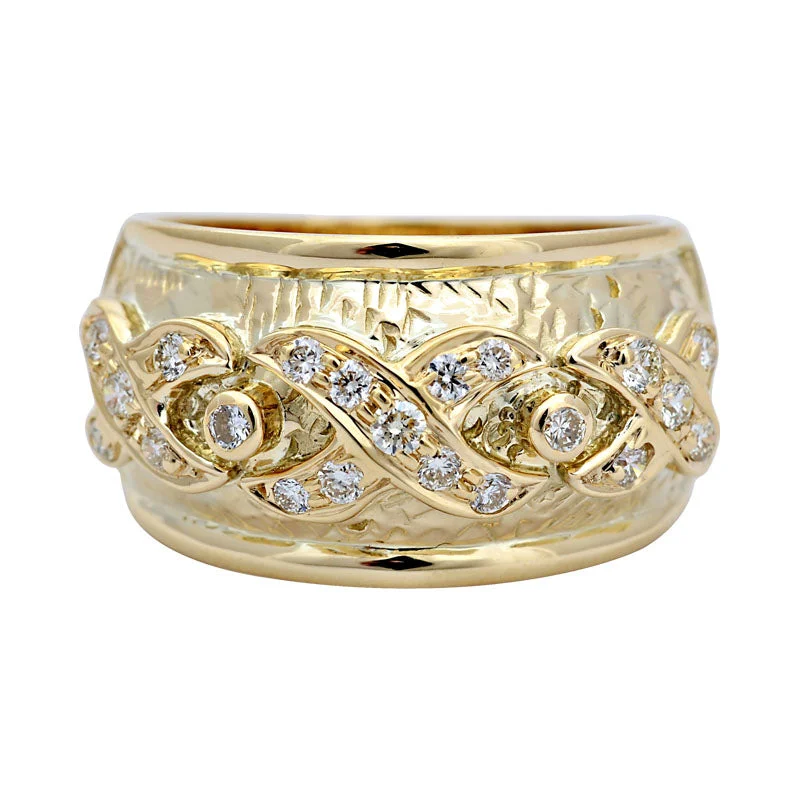 Ladies rings with keepsake settings -Ring-Diamond