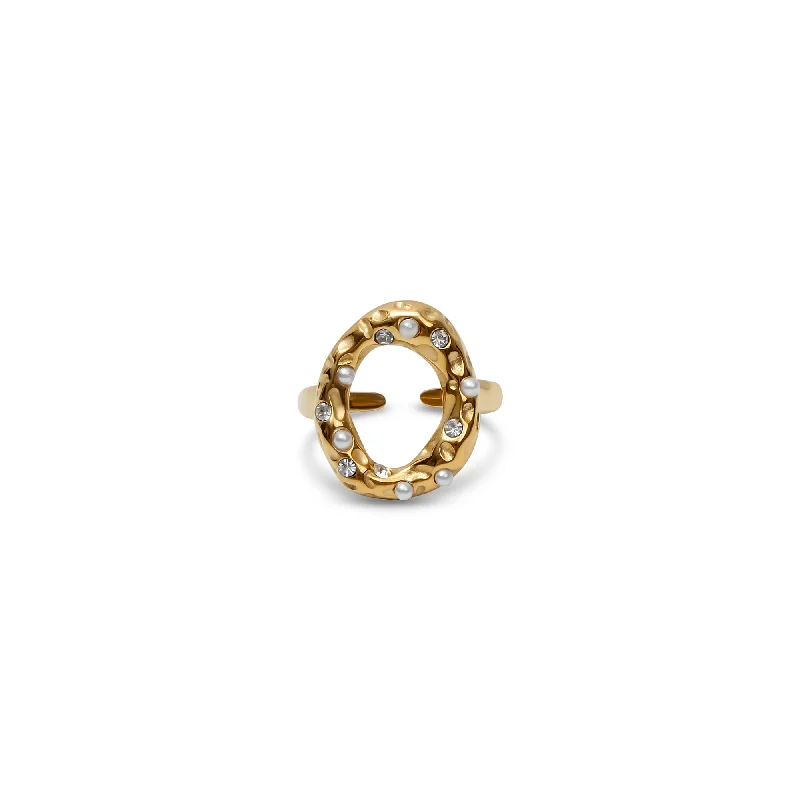 Ladies rings for journey vibes -THE BOLD FIGURE RING